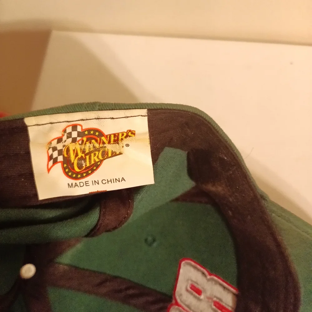 Dale Earnhardt Nascar Winners circle Hat green 88